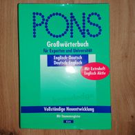 PONS Großwörterbuch Deutsch Englisch für Experten und Universität