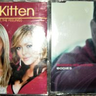 2 Maxi CDs: Robbie Williams - Bodies (2009) & Atomic Kitten - The Tide Is High (2002)