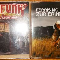 2 Maxi CDs: Ferris MC - Zur Erinnerung (2003) & Superfunk - Lucky Star (2000)