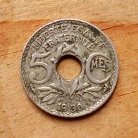 5 Centimes 1930 Frankreich