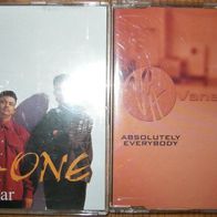 2 Maxi CDs: Vanessa Amorosi - "Absolute Everybody" & All-4-One - "I Swear"