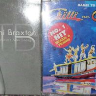2 Maxi CDs: Toni Braxton - He Wasn´t Man Enough & Chilli ?- Tic, Tic Tac
