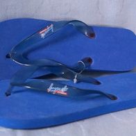 Badelatschen Flip Flops blau Größe M 38-42 NEU