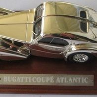 Bugatti Coupe´ Atlantic-Silver Cars Collection 1/43- car model-original box