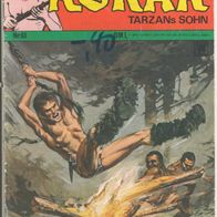 Korak Tarzans Sohn Nr. 61 - Williams Verlag - 1970er - Comicheft