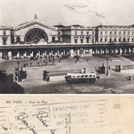 AK Paris Gare de l´Est - Bahnhof s/ w von 1952