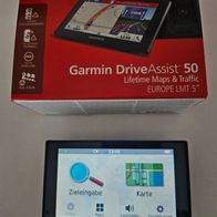 Garmin DriveAssist 50 LMT-D EU mit Dash Cam Lebenslange Kartenupdates,