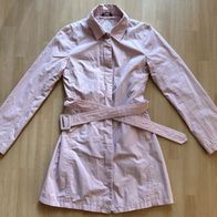 Zero Jacke Damen Frauen Mantel Trenchcoat 36 S rosa rose gebraucht getragen