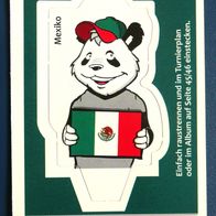 WM - Brasilien 2014, Maskottchenkarte - Mexiko