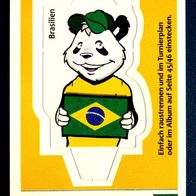 WM - Brasilien 2014, Maskottchenkarte - Brasilien