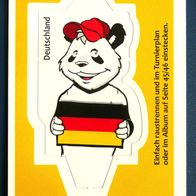 WM - Brasilien 2014, Maskottchenkarte - Deutschland