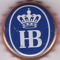 1 Kronkorken Hofbräuhaus München -rotgold (556)