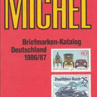 Michel Briefmarken- Katalog Deutschland 1986/87 ISBN 3878580150