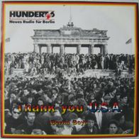 Berlin Boys - thank you U.S.A. -- 7"/ Single / 45 rpm - 1991