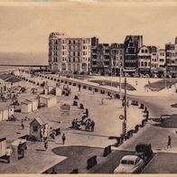 AK Knokke Albert-Strand 1954 s/ w