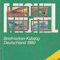 Michel Briefmarken- Katalog Deutschland 1980 ISBN 3878580088