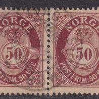 Norwegen 60A o Paar #056970