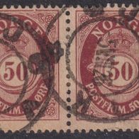 Norwegen 60A o Paar #056977