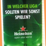 Heineken Banner Fahne - 60 x 128 cm - unbenutzt * Bierwerbung