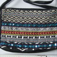 Handtasche - Umhängetasche - Etno Style - Hippie - Indien - neuwertig - anschauen