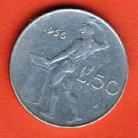 Italien 50 Lire 1956