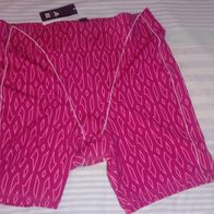 Adidas Ivy Park Damen Pink Monogramm Fitnessshorts Gr. XXXL NEU