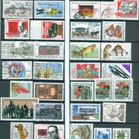 DDR gestempelt aus Nr. 2687-3358 mit vielen Original Poststempel wie auf den Bildern