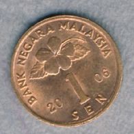 Malaysia 1 Sen 2006