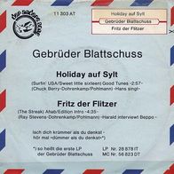 7"Gebrüder Blattschuss/ Chuck Berry · Holiday auf Sylt (CV Promo RAR 1977)