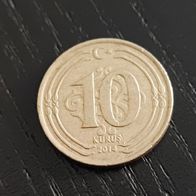 Türkei 10 Kurus Münze zufälliges Jahr!