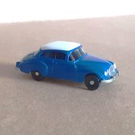 Wiking 1:87 DKW 1000 Coupe diamantblau-weiß aus Set "DKW - die legendäre Ära" (2004)