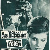 Filmprogramm IFB Nr. 6049 Das Rätsel der roten Orchidee Klaus Kinski 4 Seiten