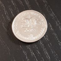 Kroatien 20 Lipa Münze zufälliges Jahr!