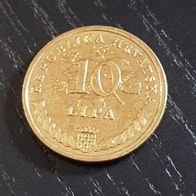 Kroatien 10 Lipa Münze zufälliges Jahr!