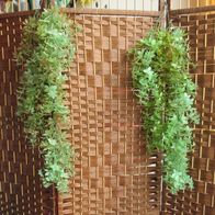 Hängepflanze 80cm Künstliche Grün Pflanze Kunst Blatt Deko Ranke Garten Girlan 2