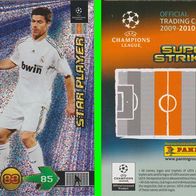 Panini Champions League 09/10 Xabi Alonso Real Madrid Sonderkarte Star Player