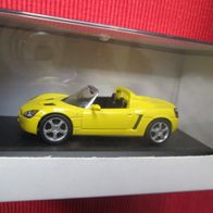 Schuco Opel Speedster 1:43 gelb mit OVP