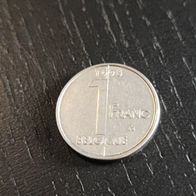 Belgien 1 Franc kleine Münze zufälliges Jahr!