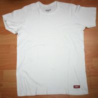 Levis Levi s T-Shirt Muscle-Shirt Shirt Hemd Poloshirt weiß Levi Strauss & Co Größe M