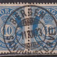 Norwegen 103 o Paar #057280