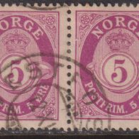 Norwegen 96a o Paar #057318