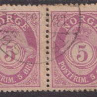 Norwegen 96a o Paar #057324
