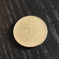 Ungarn 5 Forint Münze zufälliges Jahr!