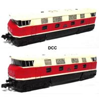 BR118 059-5, DR, Diesellok, weiß-rot, digital DCC, EVP, Piko 5/4107 Ep4, Spur N 1:160