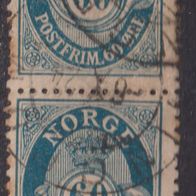 Norwegen 88A o Paar #057424