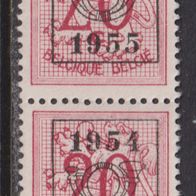 Belgien 889xAVII (PRE647) Paar Vorausentwertung #057468