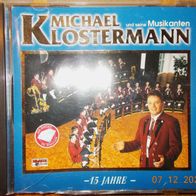 CD Album: "15 Jahre" von Michael Klostermann und seine Musikanten (1999)