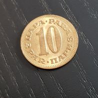 Jugoslawien 10 Para Münze zufälliges Jahr!