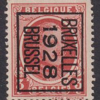 Belgien PRE166B Vorausentwertung #057498