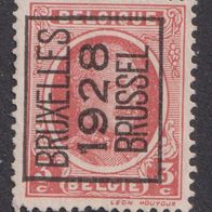 Belgien PRE166A Vorausentwertung #057510